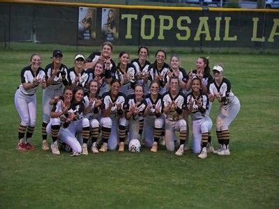 topsail softball|hampstead high school softball.